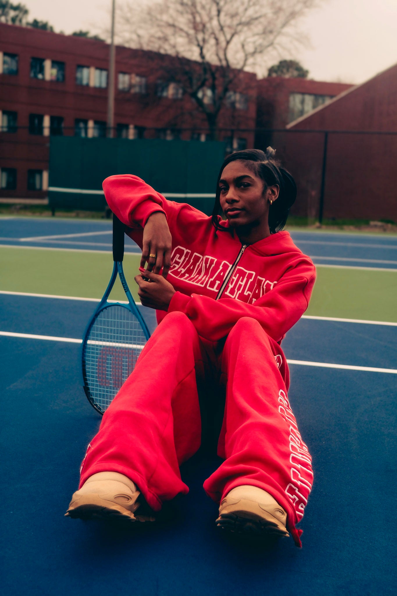 Clark Atlanta Oversized Sweatsuits