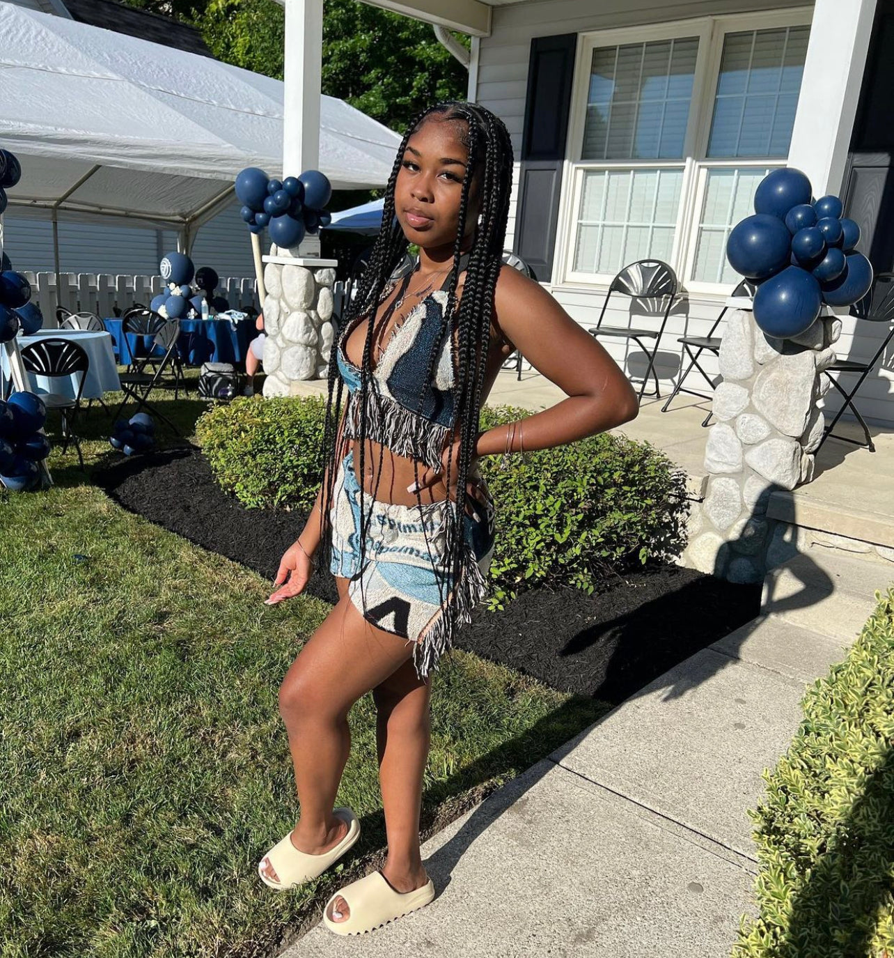 Spelman Two-Piece Short Set